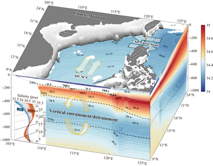Freshening of the Intermediate Waters in the Northern South China Sea ...